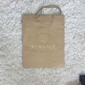 Versace Tan Gift Bag